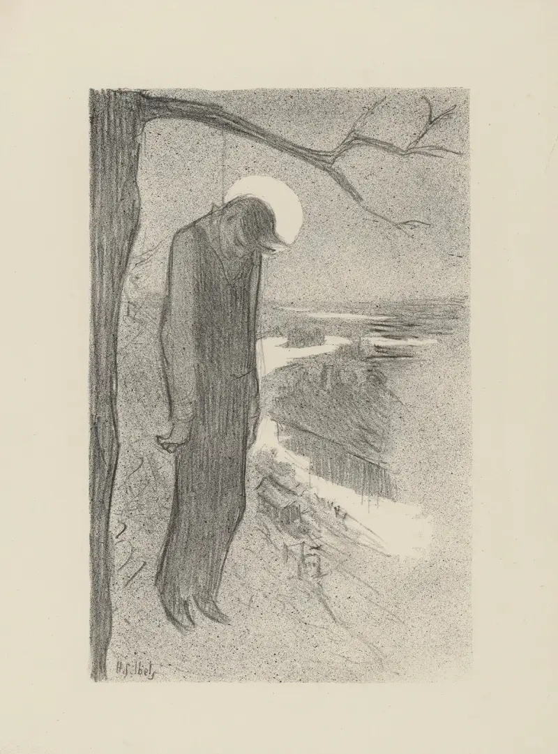 Pendu av Henri-Gabriel Ibels