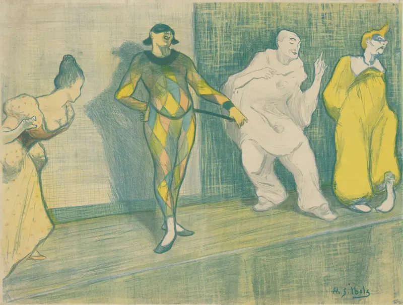 Pierrefort. Dessins Tableaux Affiches Artistiques av Henri-Gabriel Ibels