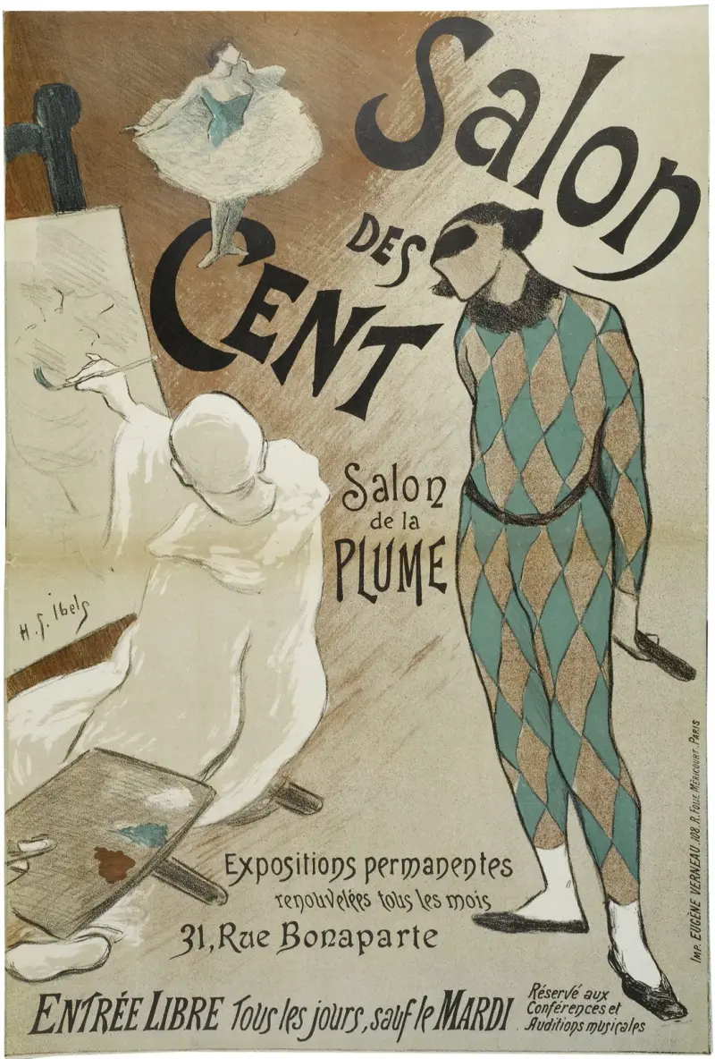 Salon Des Cent, Salon De La  Plume av Henri-Gabriel Ibels