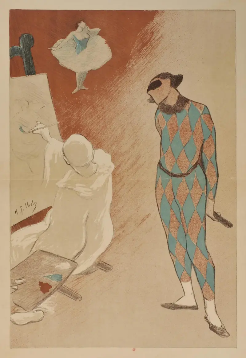 Salon des Cent av Henri-Gabriel Ibels