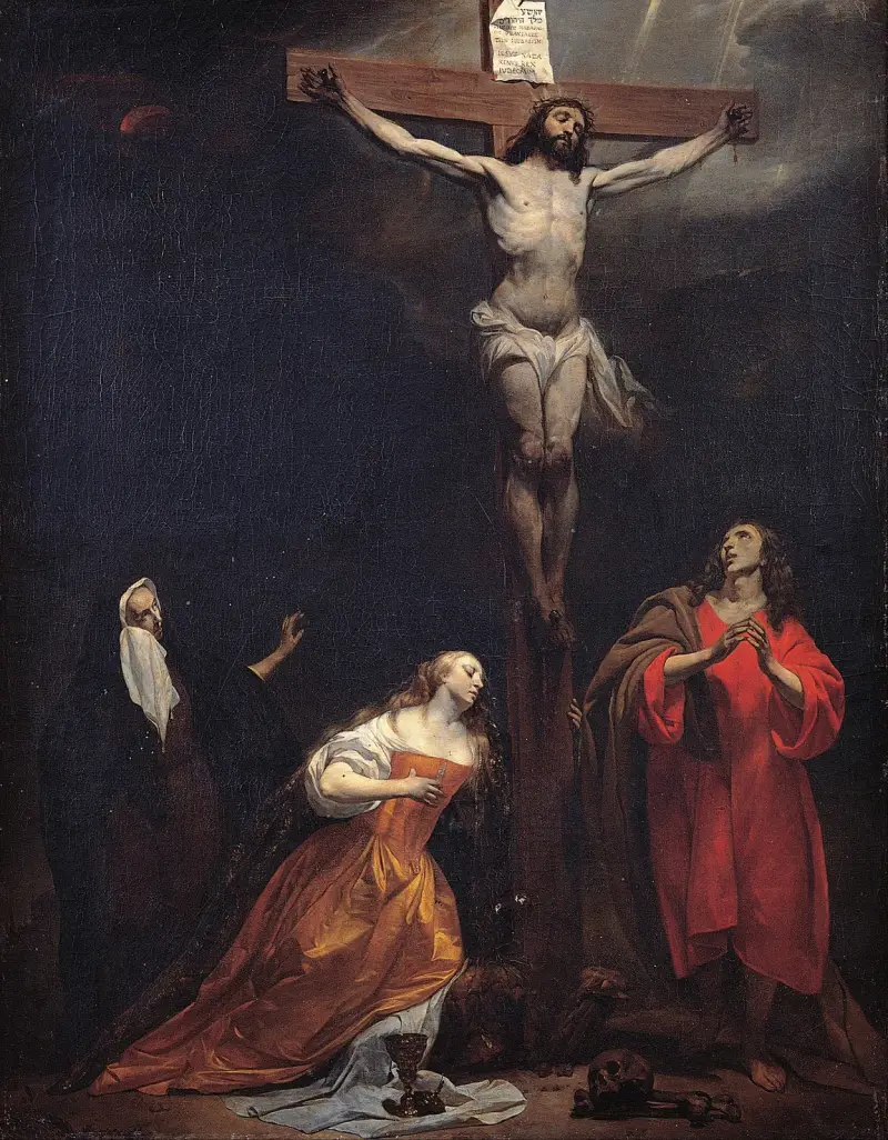 Ukřižování, Gabriel Metsu