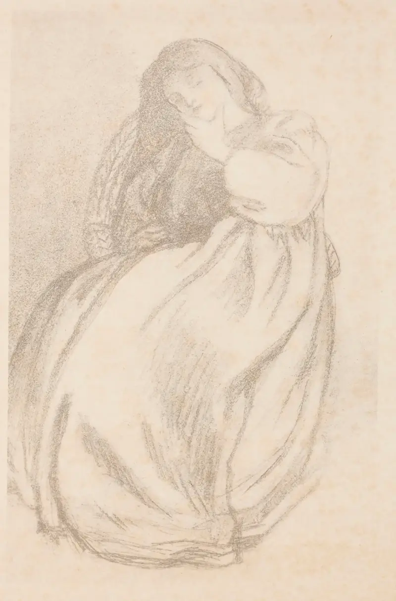 Elizabeth Siddal – Nr. 1 von Dante Gabriel Rossetti