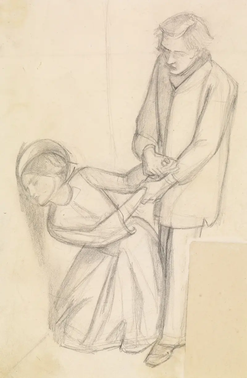 Znaleziona, Dante Gabriel Rossetti