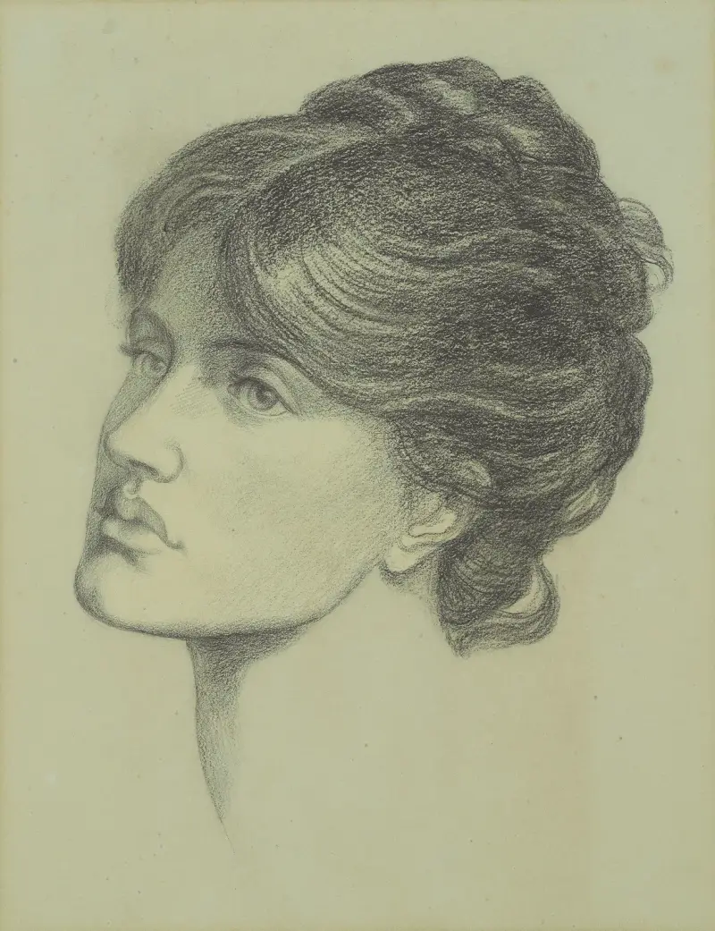 Maria Stillman, née Spartali av Dante Gabriel Rossetti