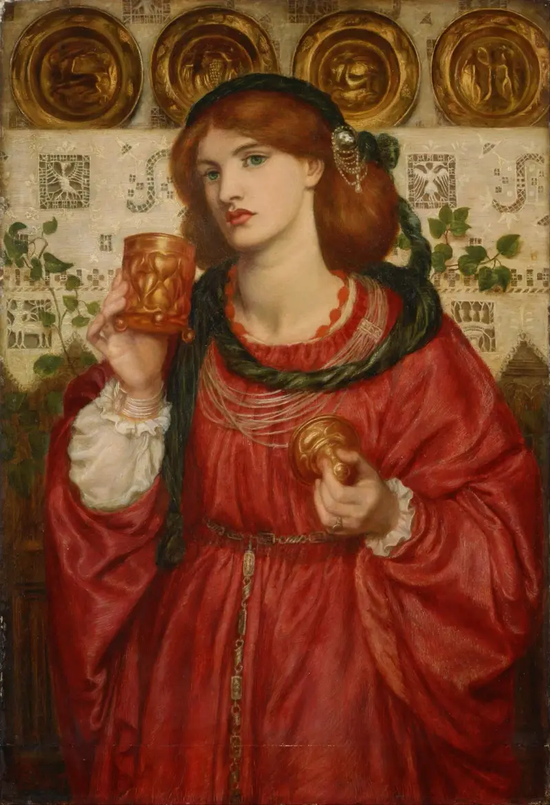 Der Liebeskelch – Nr. 2 von Dante Gabriel Rossetti