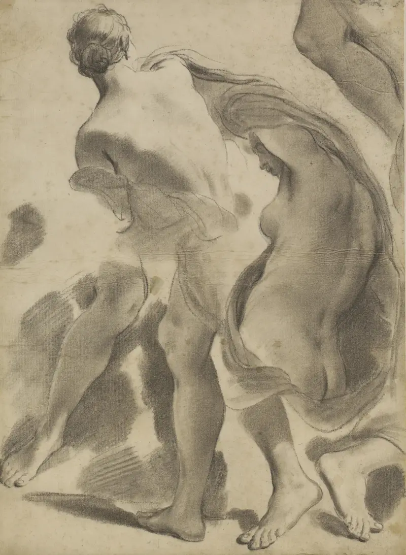 Studies of Female Nudes av Gaetano Gandolfi