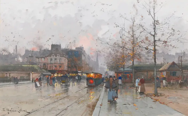 Porte de Châtillon von Eugène Galien-Laloue