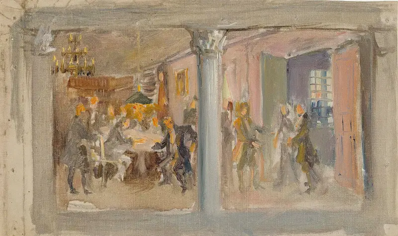 Aurora Society av Akseli Gallen-Kallela