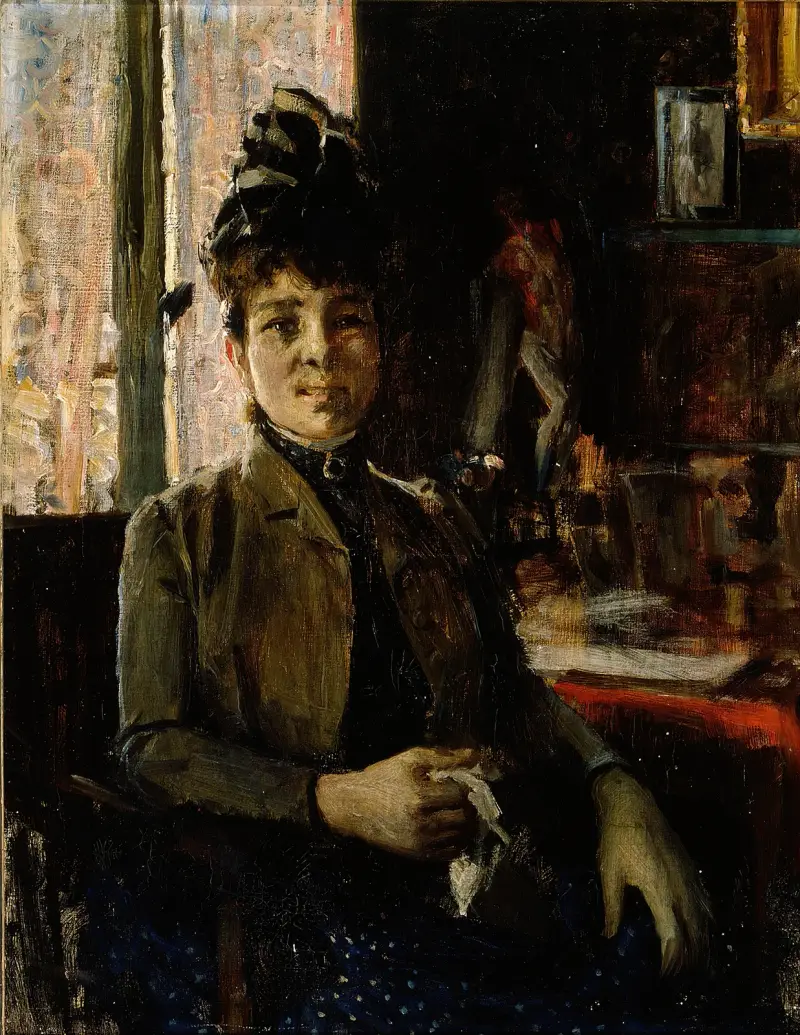 Countess Berthe De Vallombreuse av Akseli Gallen-Kallela