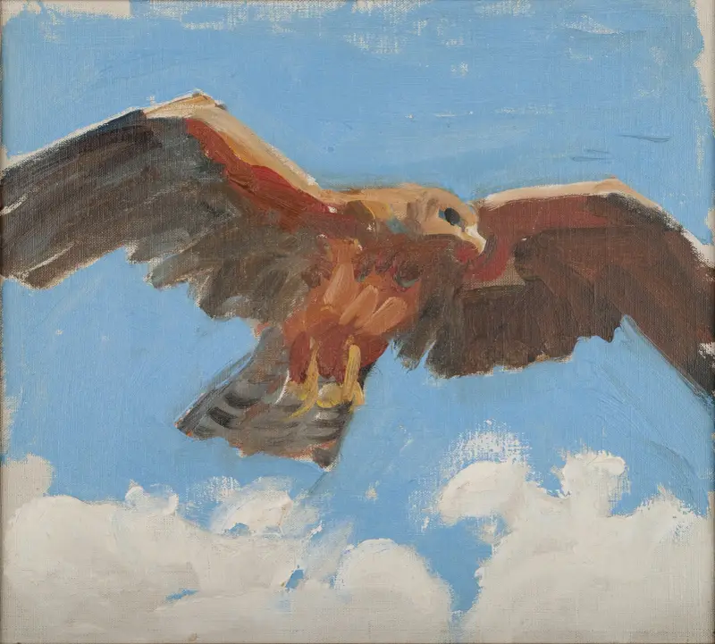 Falcon (1909‒1910) av Akseli Gallen-Kallela