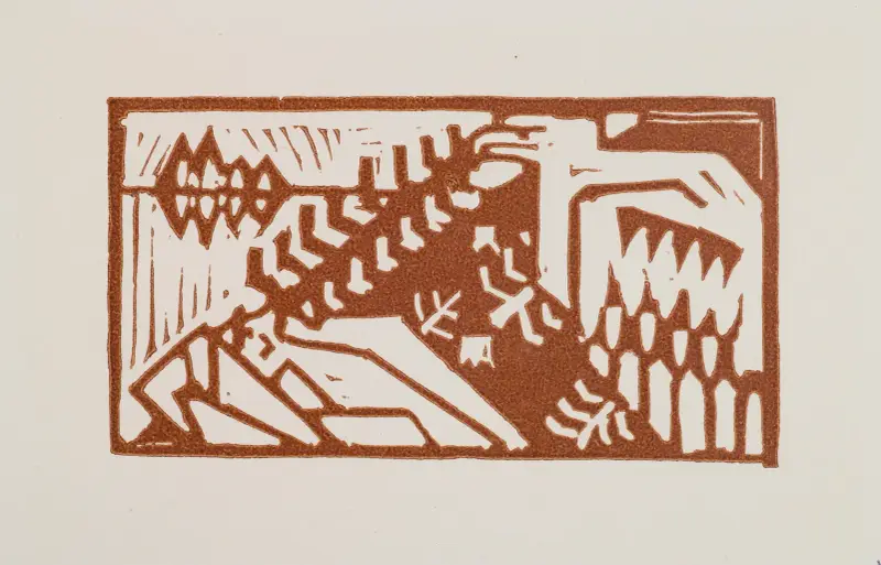 Koru-Kalevala, illustrerade Kalevala, experiment för dikt I och II av Akseli Gallen-Kallela