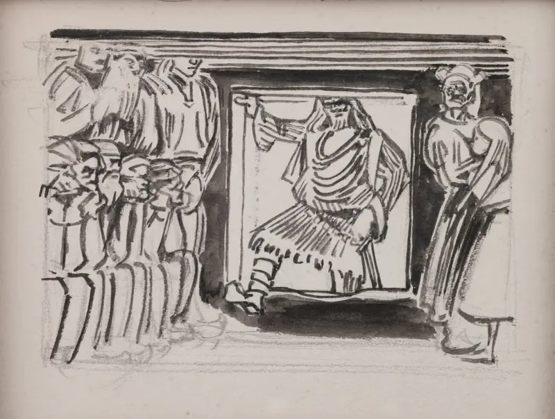 Koru-Kalevala, The Illustrated Kalevala, Poem XXVI av Akseli Gallen-Kallela