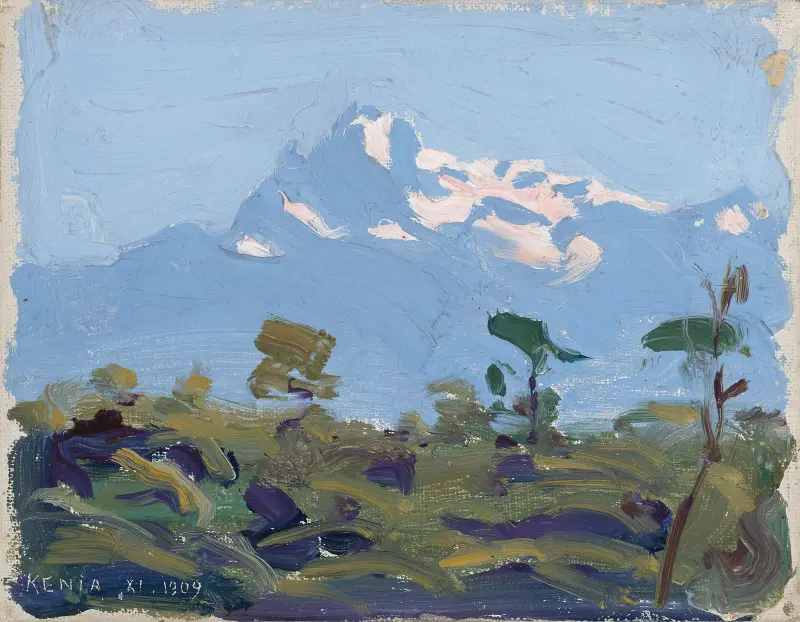 Mount Kenia von Akseli Gallen-Kallela