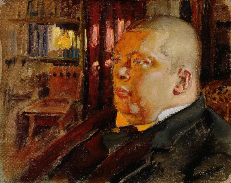 Porträtt av Eric O. W. Ehrström av Akseli Gallen-Kallela