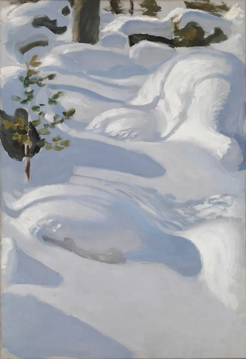 Sunshine on Snow av Akseli Gallen-Kallela