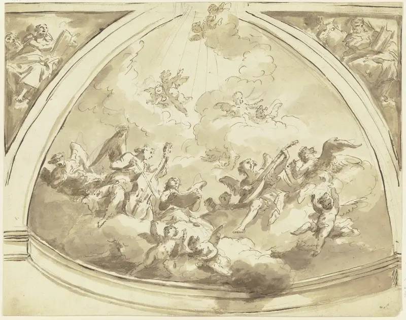 Angels concert av Gaspare Diziani