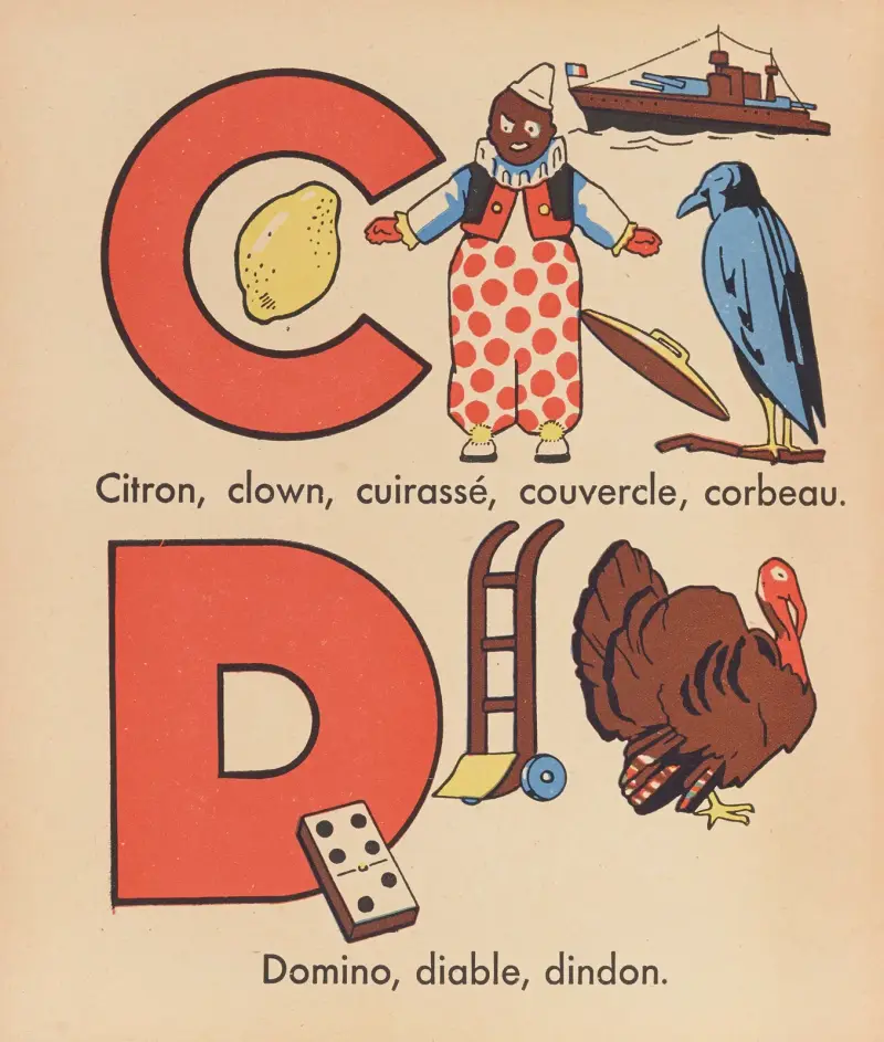 A. B. C. à colorier Pl.04 av Gaston Marechaux