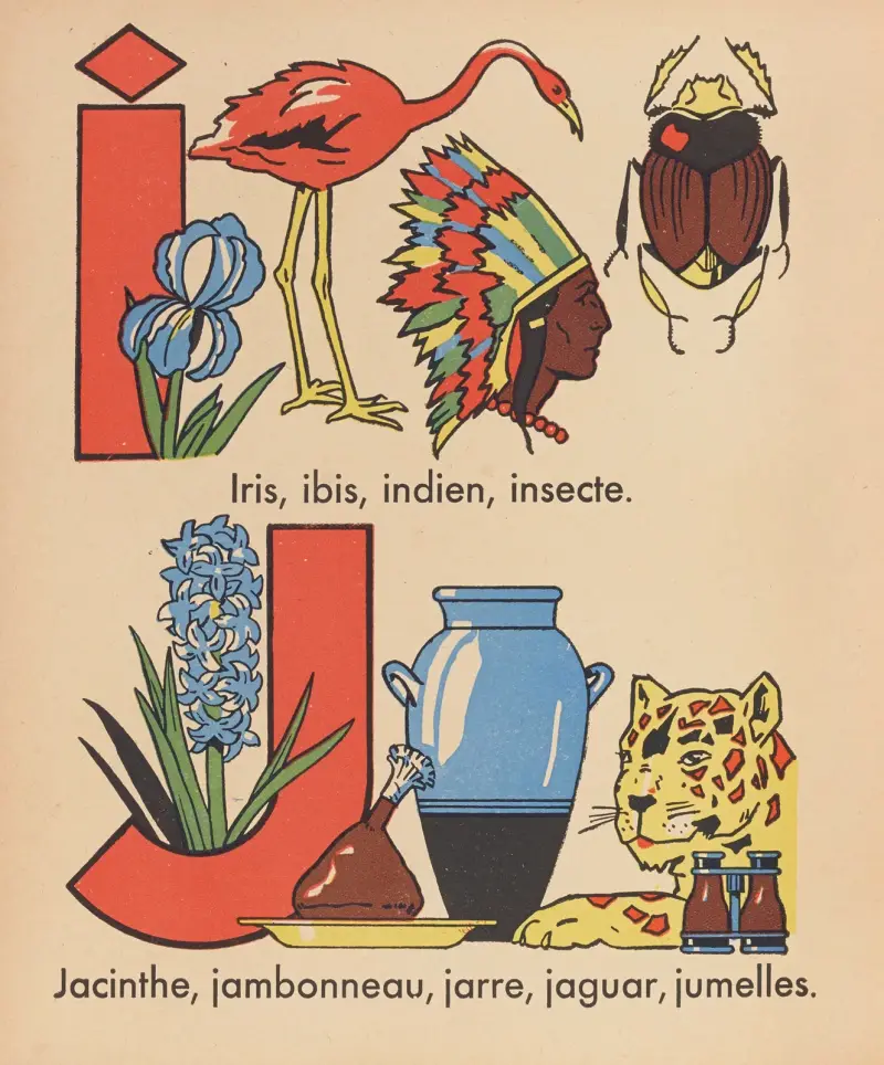A. B. C. à colorier Pl.10 av Gaston Marechaux