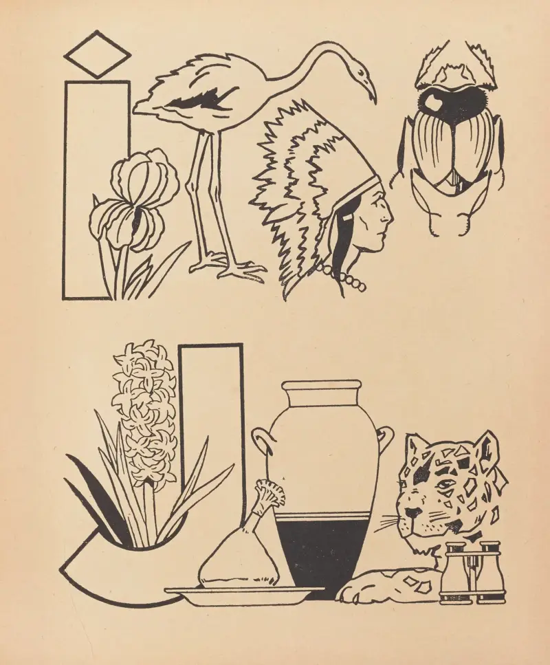 A. B. C. à colorier Pl.11 av Gaston Marechaux