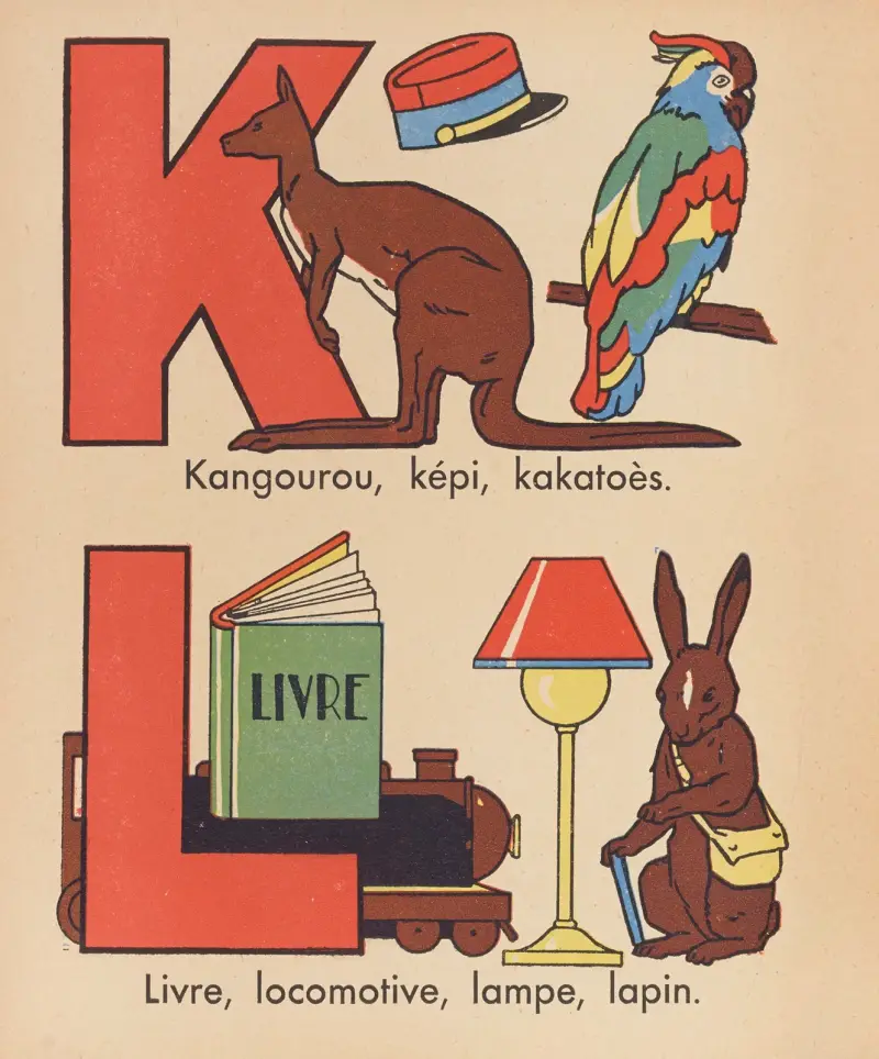 A. B. C. à colorier Pl.12 av Gaston Marechaux