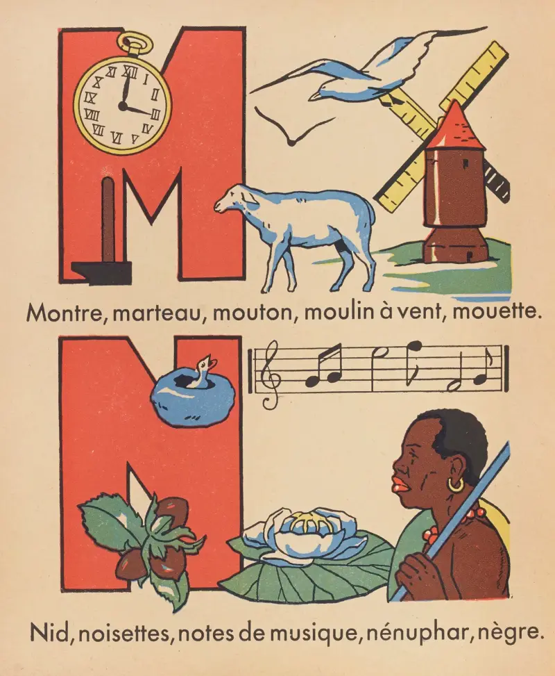A. B. C. à colorier Pl.14 av Gaston Marechaux