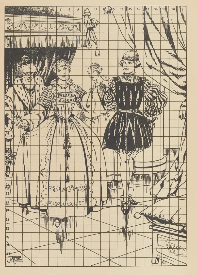 Målarbok Pl.16 av Gaston Marechaux