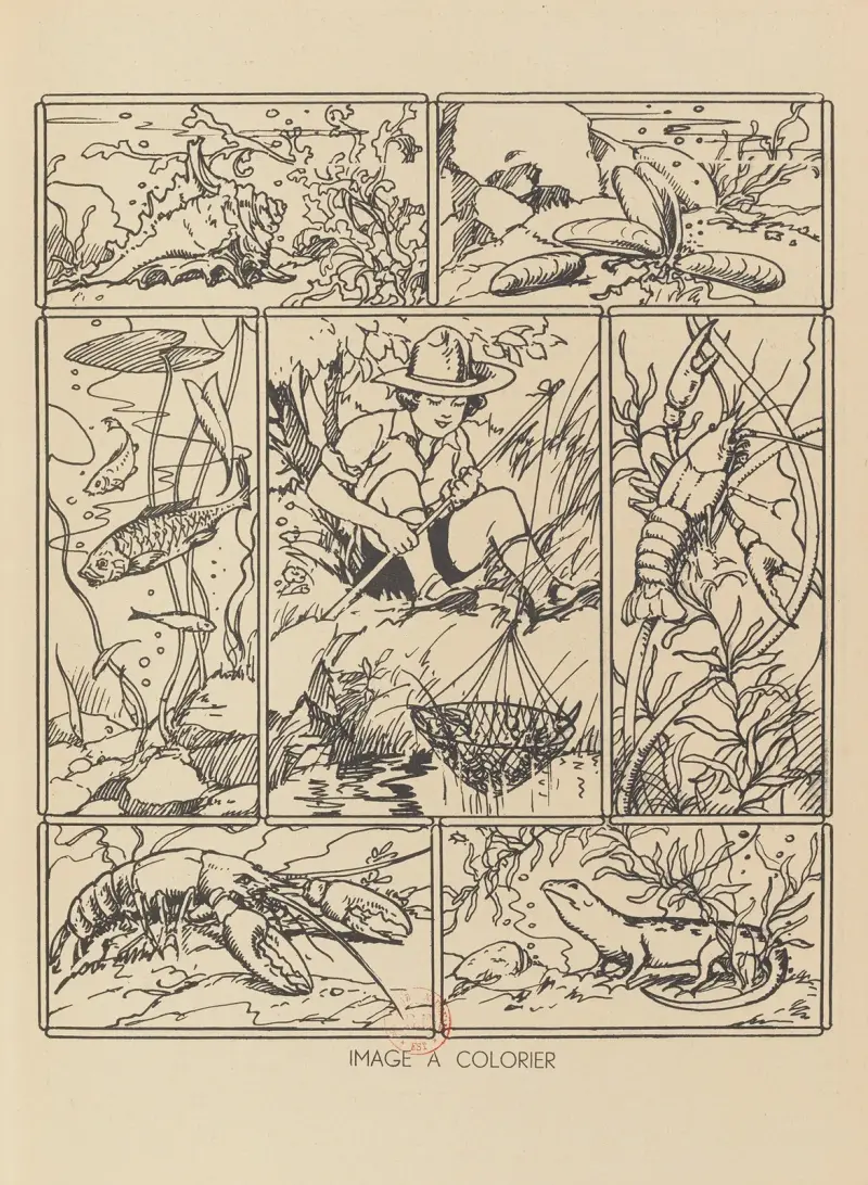 À Colorier Pl.18 av Gaston Marechaux