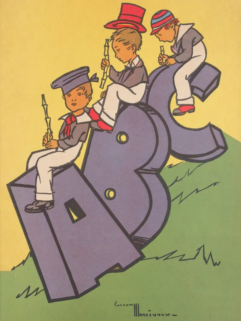 ABC Pl.01 av Gaston Marechaux