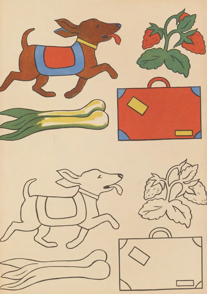 Målarbok pl. 08 av Gaston Marechaux