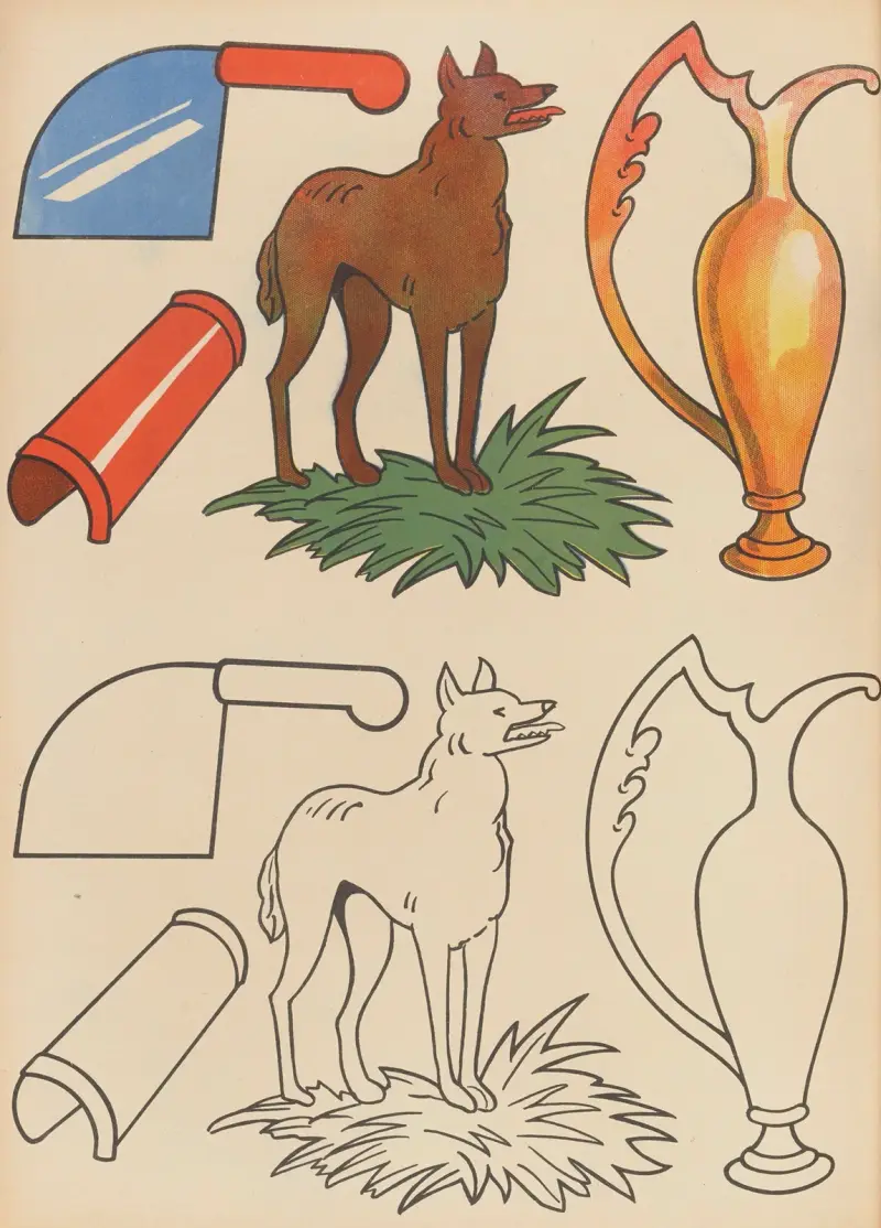 Album à colorier Pl.17 av Gaston Marechaux