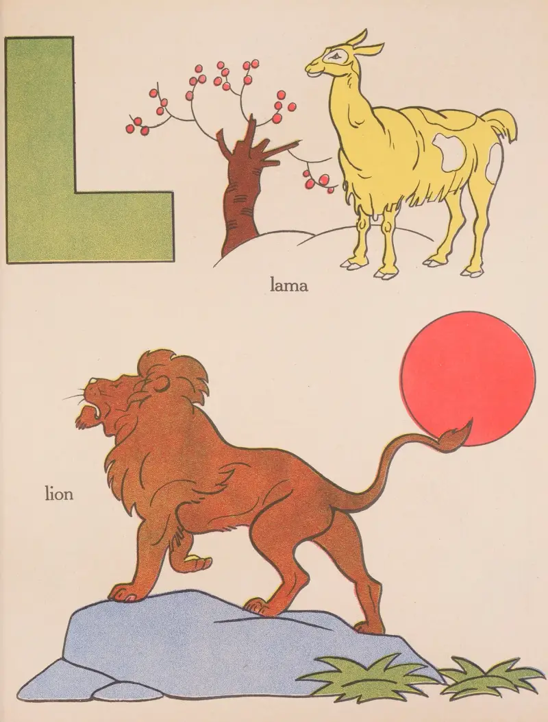 Låt oss lära oss läsa Pl.14 av Gaston Marechaux