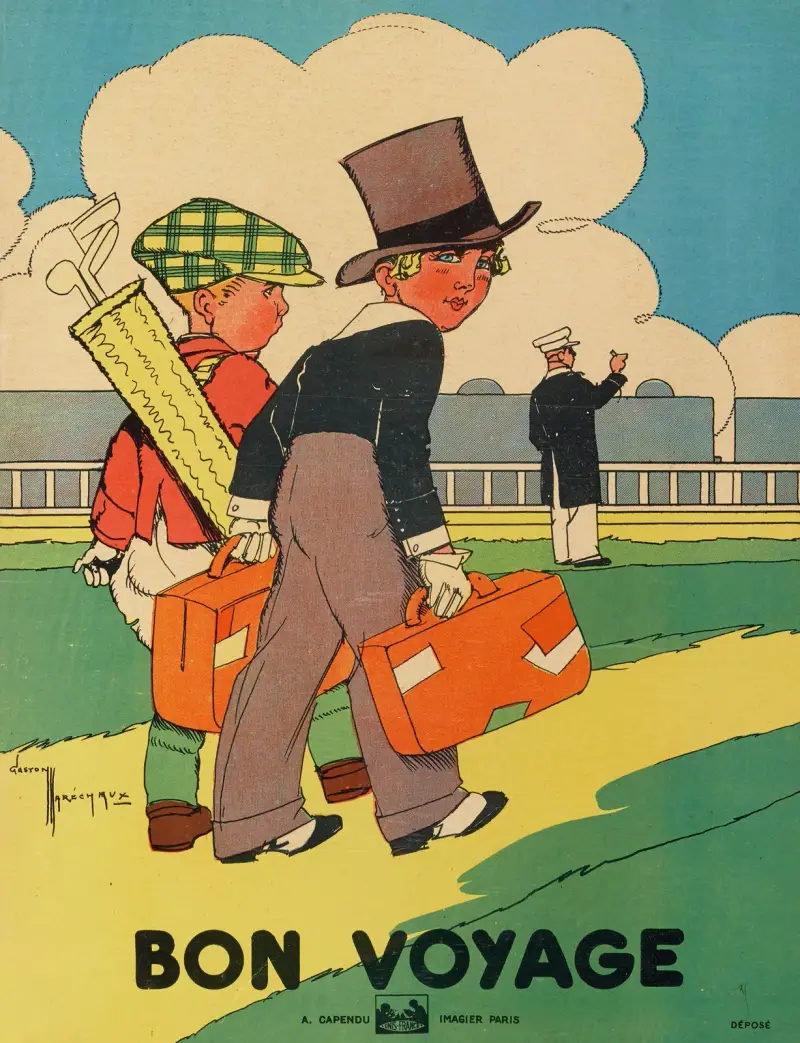 Bon voyage Pl.01 av Gaston Marechaux