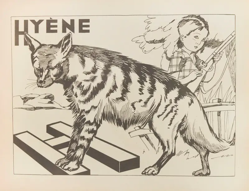 Hyéne av Gaston Marechaux