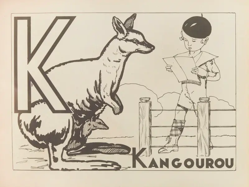 Känguru av Gaston Marechaux