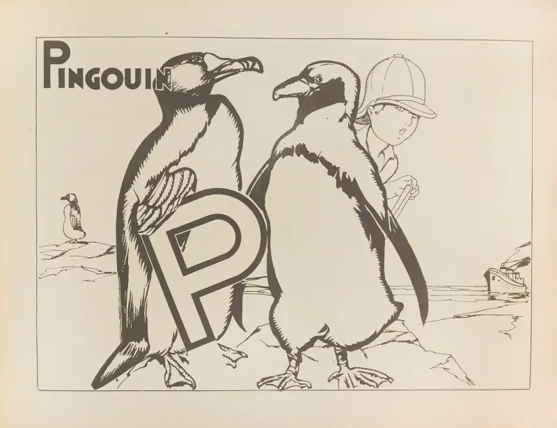 Pingouin av Gaston Marechaux