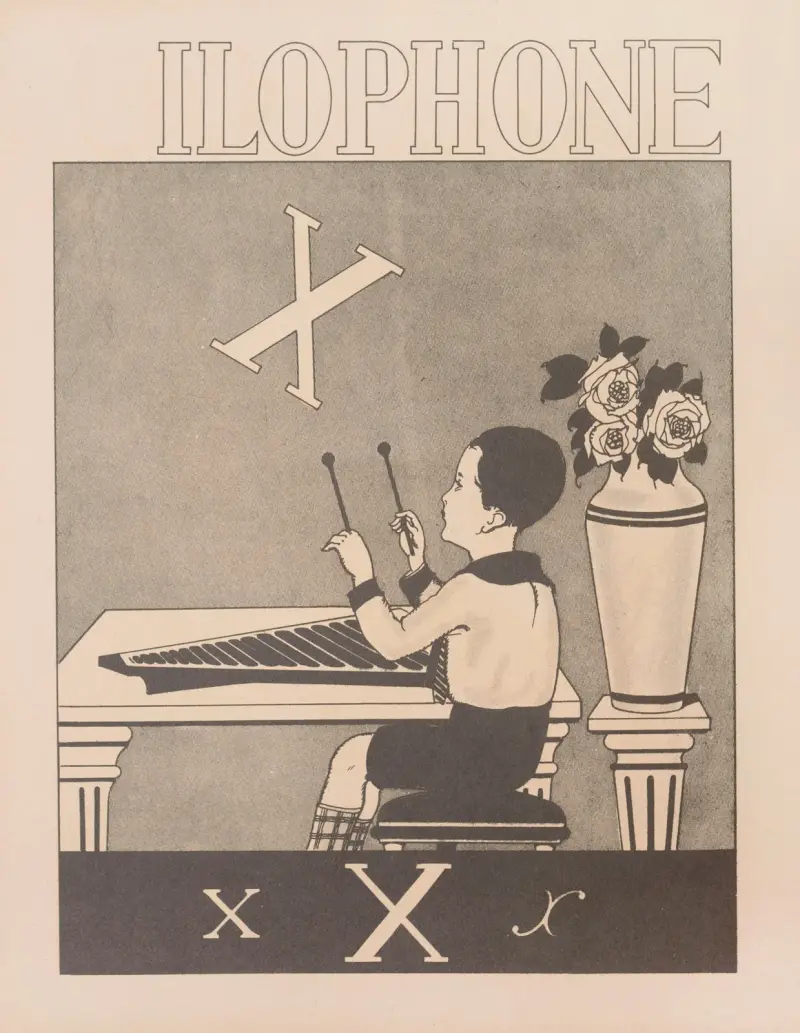 Xilophone av Gaston Marechaux