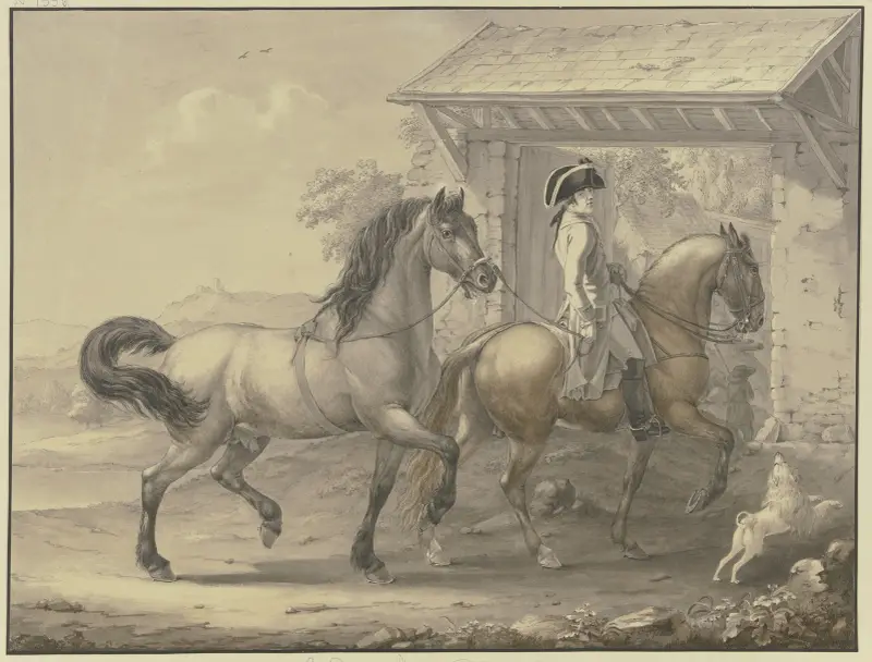 Deutsche Pferde aus Friesland und Holstein av Johann Georg Pforr