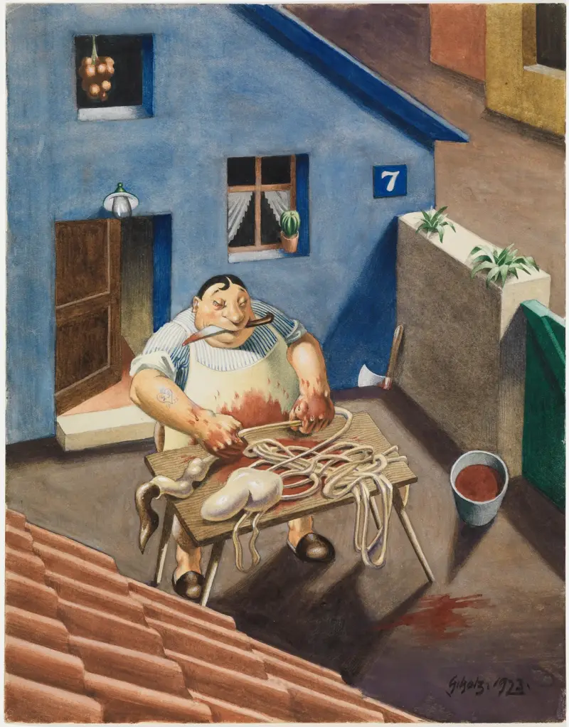 Řezník, Georg Scholz