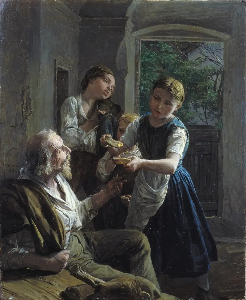Beggar av Ferdinand Georg Waldmüller