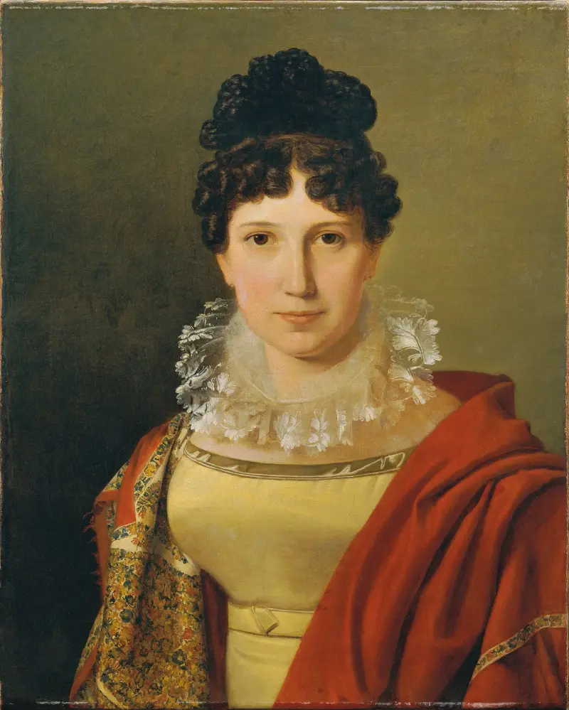 Catharina Freifrau von Koudelka av Ferdinand Georg Waldmüller