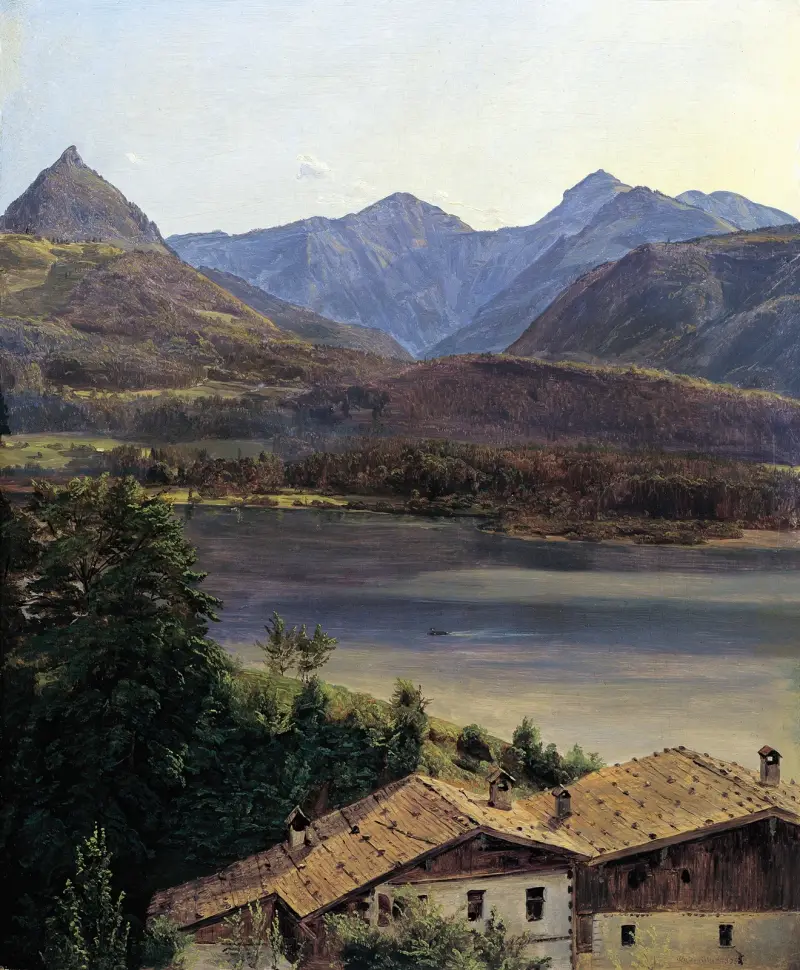 Jezioro Wolfgangsee, Ferdinand Georg Waldmüller