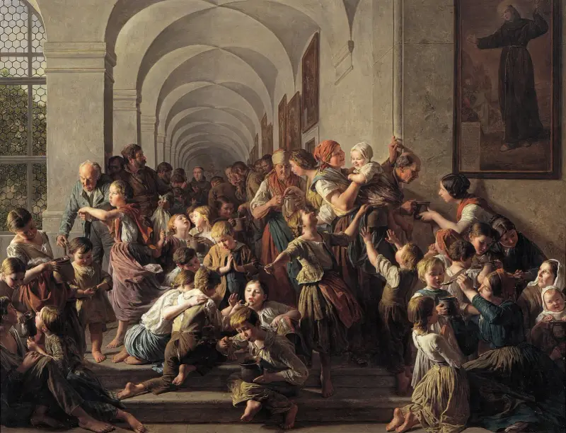 Klostersoppan av Ferdinand Georg Waldmüller
