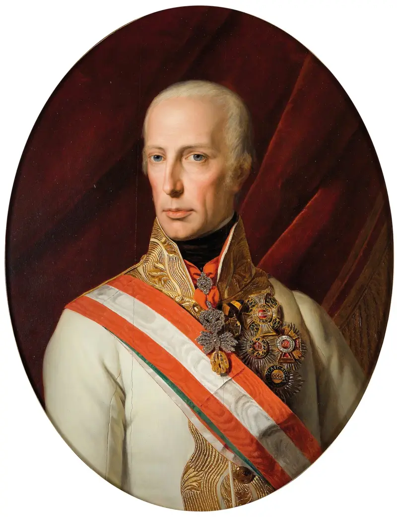 Kaiser Franz I av Ferdinand Georg Waldmüller