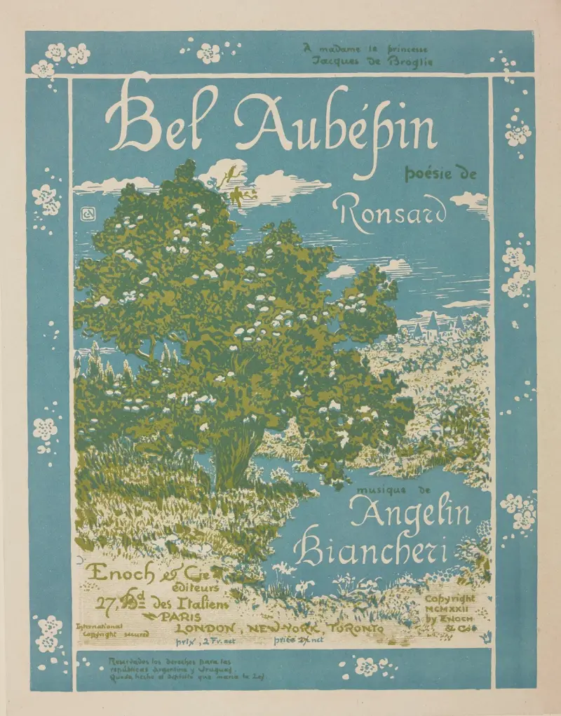 Bel aubépin av George Auriol