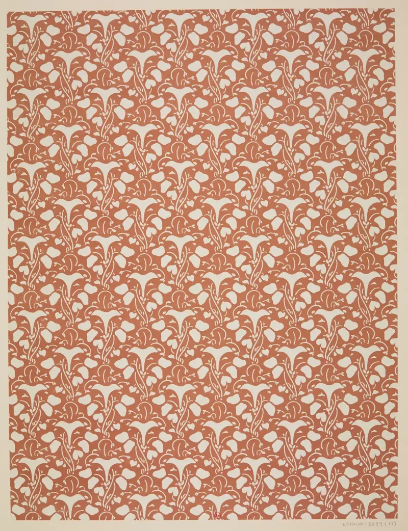 Ensemble de papiers de garde pour Eugène Verneau Pl.11 av George Auriol