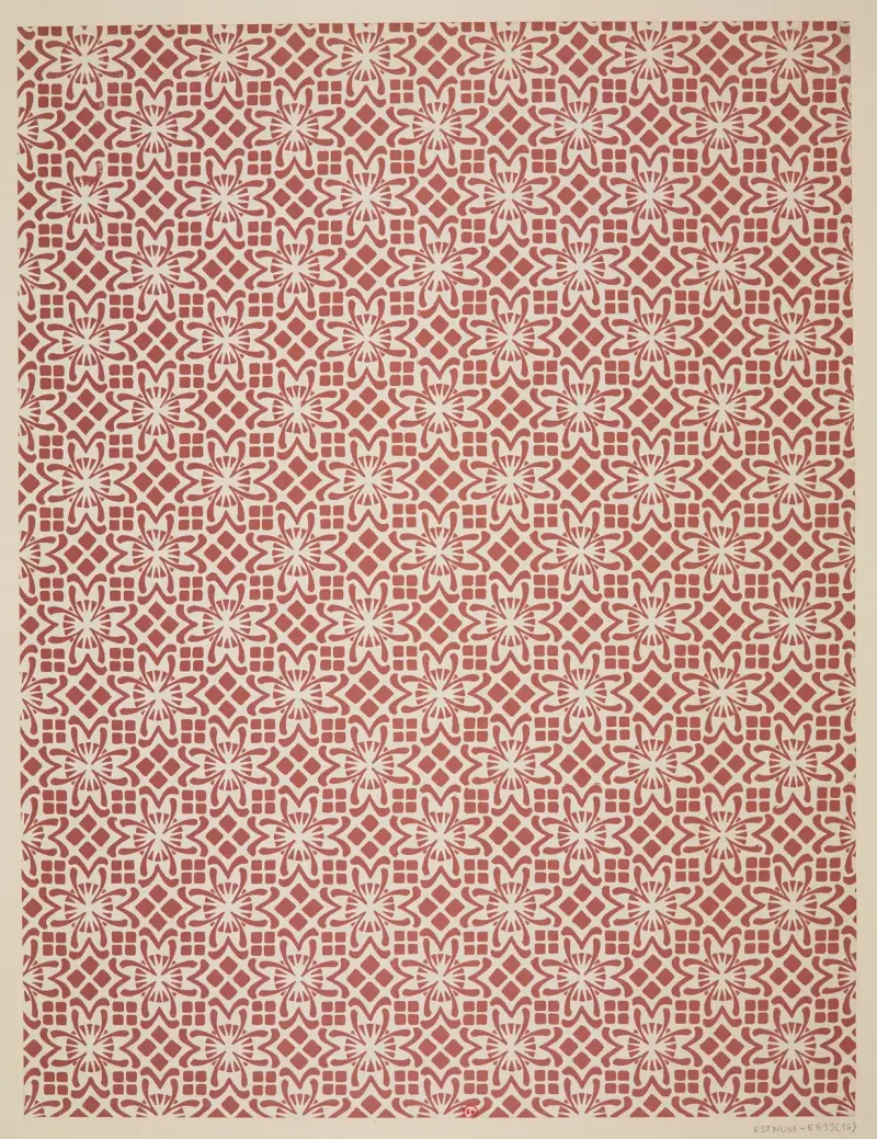Ensemble de papiers de garde pour Eugène Verneau Pl.16 av George Auriol