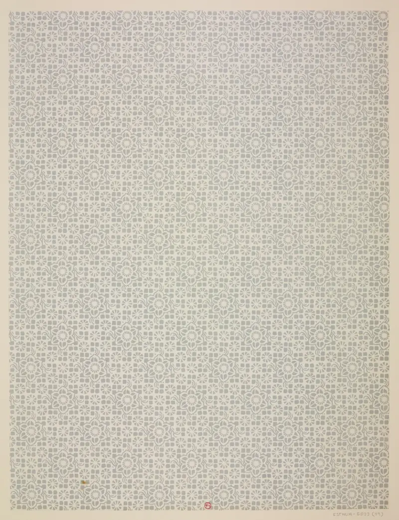 Ensemble de papiers de garde pour Eugène Verneau Pl.19 av George Auriol