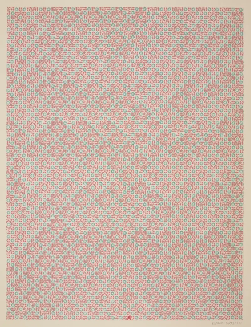 Ensemble de papiers de garde pour Eugène Verneau Pl.21 av George Auriol