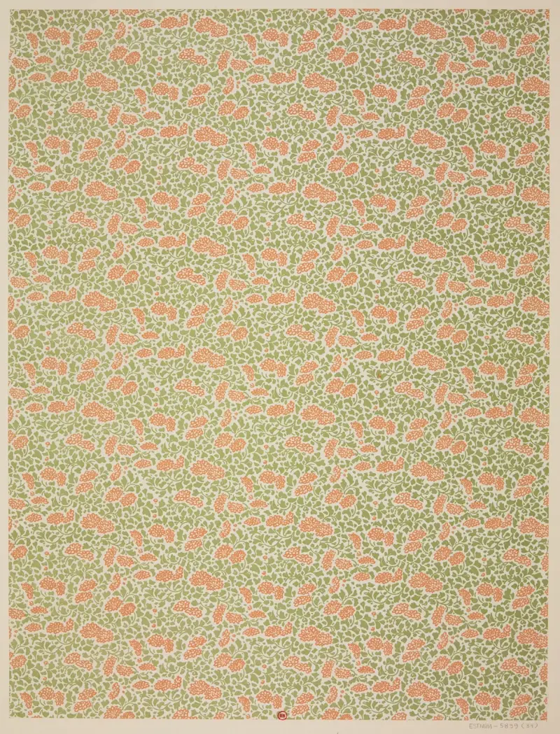 Ensemble de papiers de garde pour Eugène Verneau Pl.34 av George Auriol