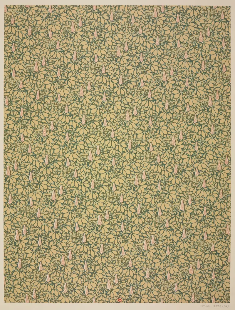 Ensemble de papiers de garde pour Eugène Verneau Pl.36 av George Auriol